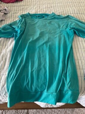 Women's Long Sleeve Tee - Teal